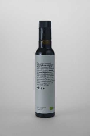 Organic cold-pressed hempseed oil
